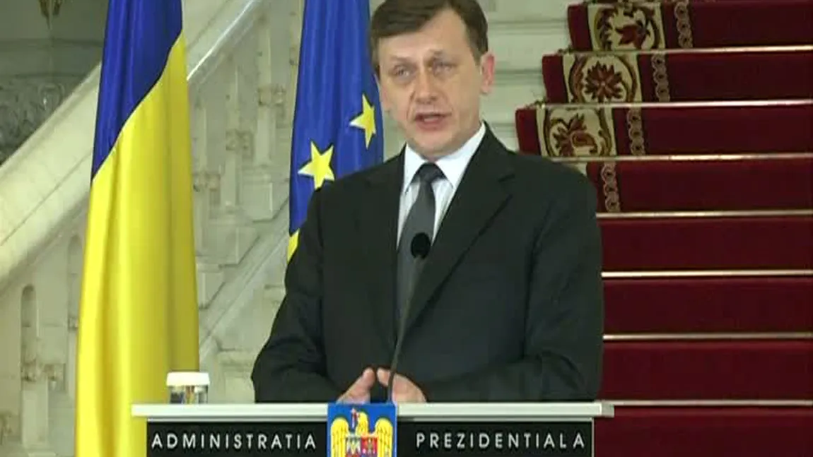 Antonescu: Nu intenţionez să graţiez pe nimeni ca preşedinte interimar