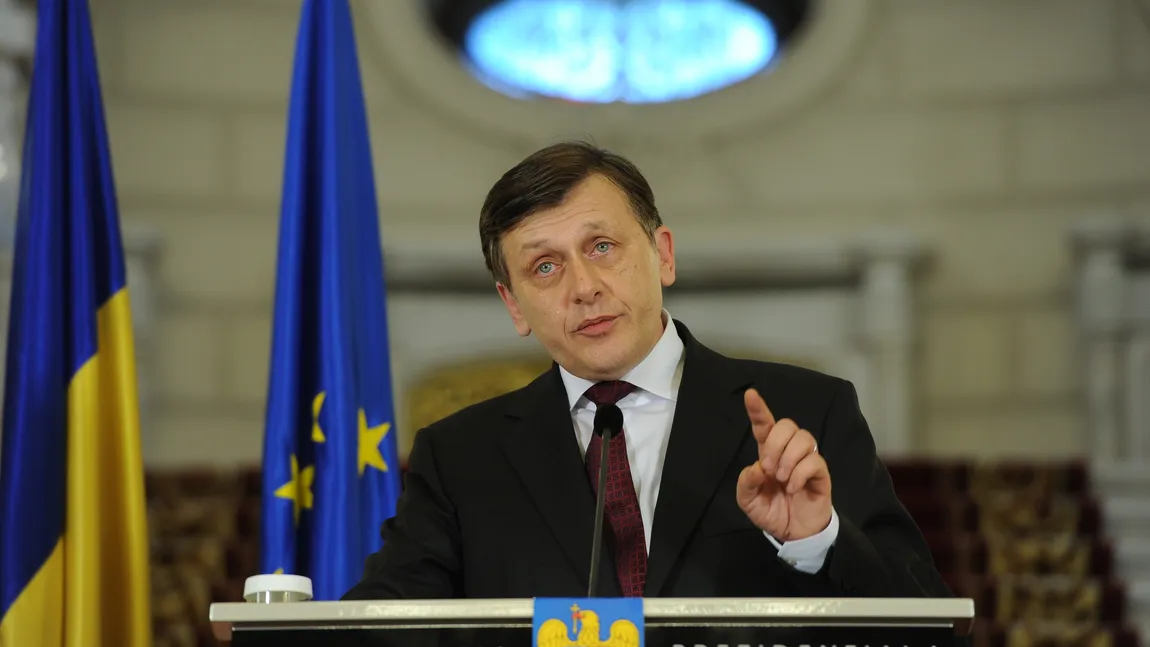 Antonescu: Mă retrag din politică dacă Băsescu revine cu zero voturi la Cotroceni