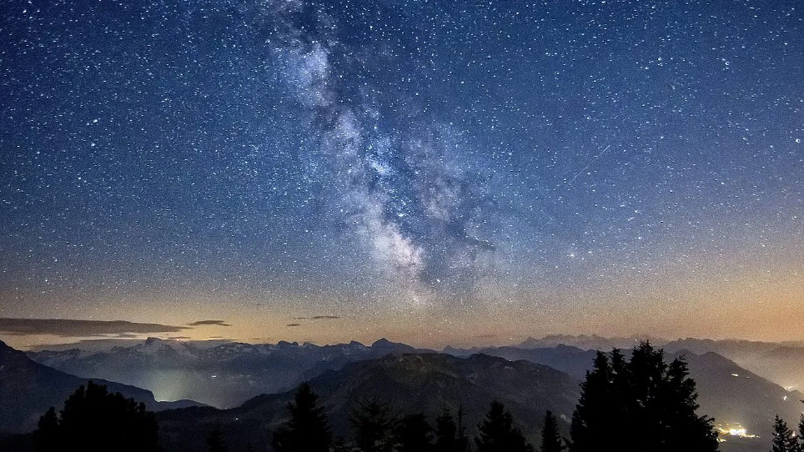 Fotografia astronomică a zilei: Calea Lactee, văzută din vârful Alpilor