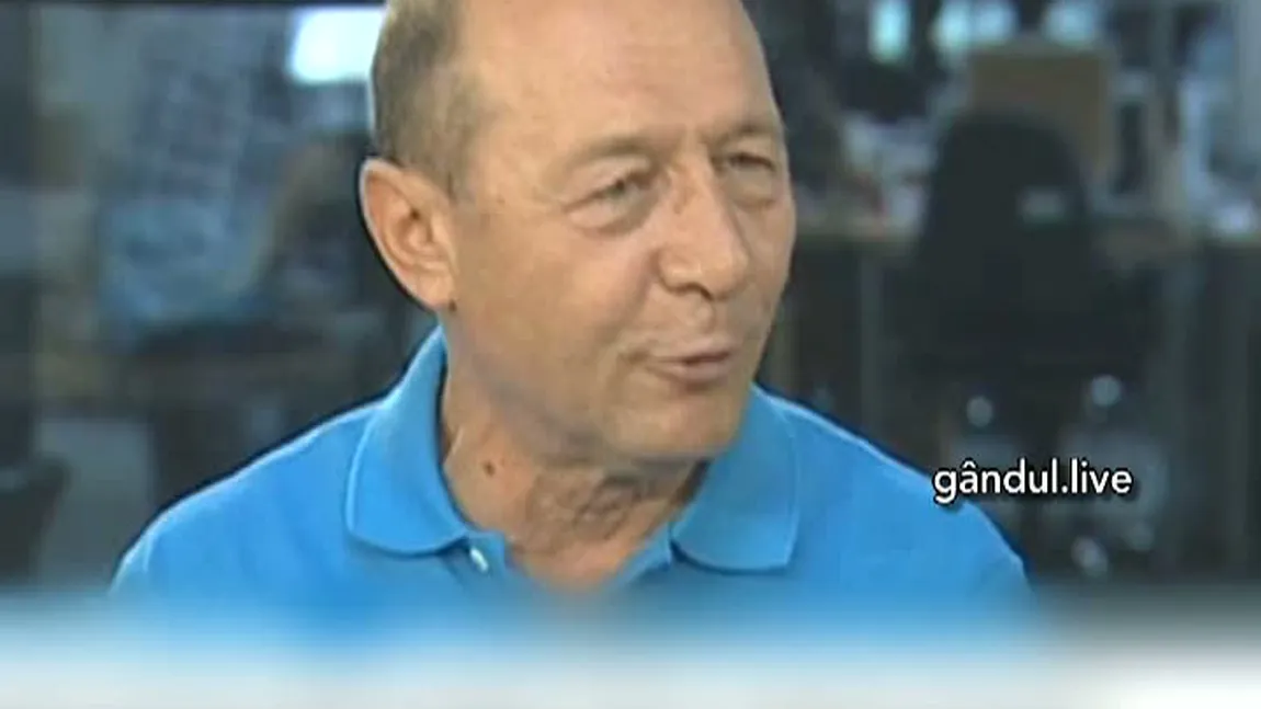 Traian Băsescu jigneşte, din nou, un jurnalist VIDEO