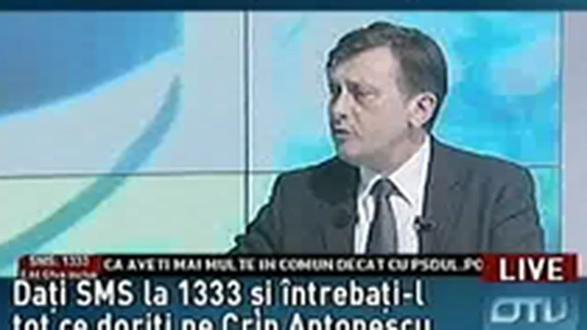 Antonescu: Dragi compatrioţi OTV-işti, faceţi-vă datoria ca cetăţeni duminică