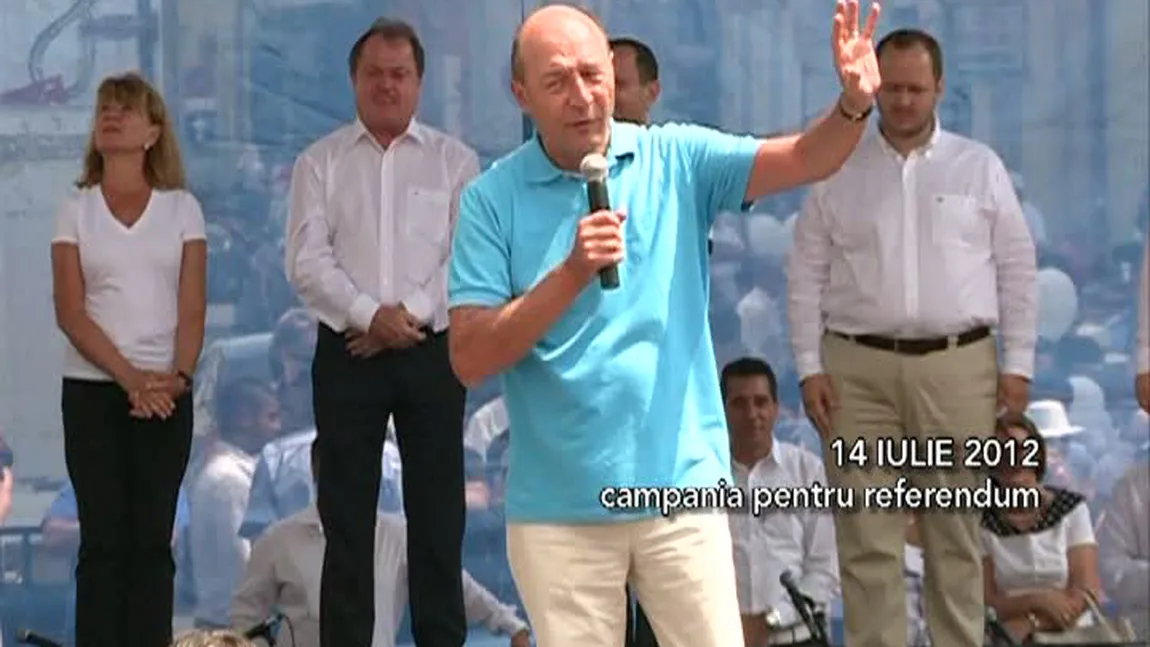 Maria Băsescu, arma secretă a preşedintelui suspendat în campania pentru referendum VIDEO