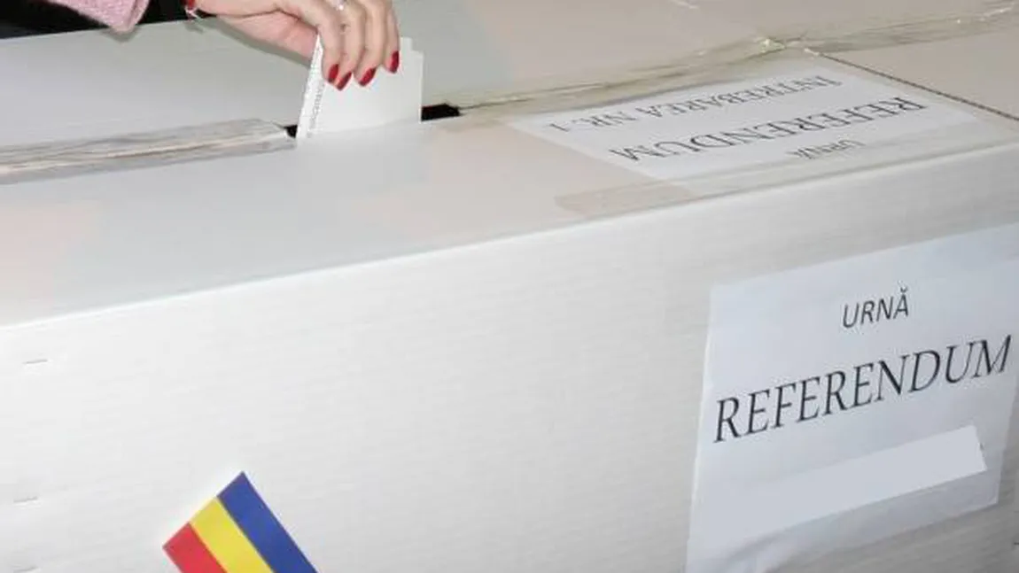 CCR: Legea referendumului, constituţională DACĂ participă jumătate plus unu dintre alegători