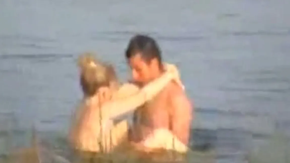 Scenă fierbinte pe lacul Snagov. Doi tineri surprinşi când făceau sex VIDEO