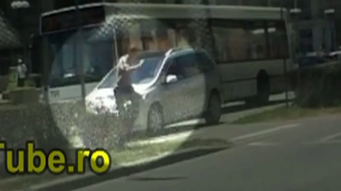 Acroşat pe trecerea de pietoni, la Cluj Napoca VIDEO