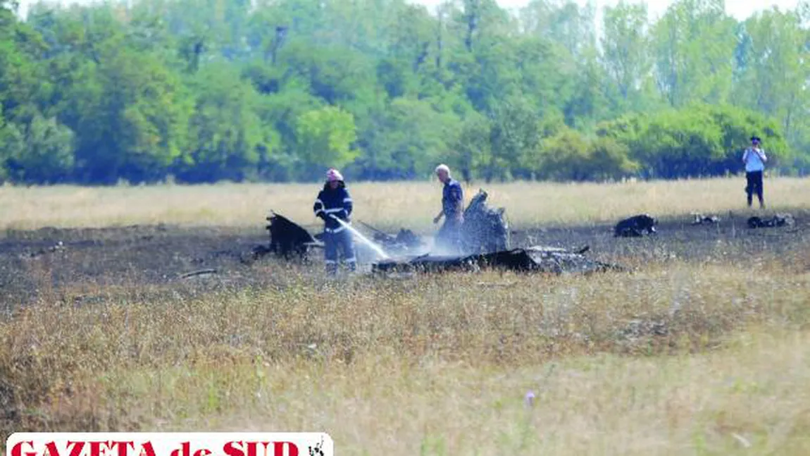 PRIMELE DATE ale anchetei în cazul avionului prăbuşit la Craiova