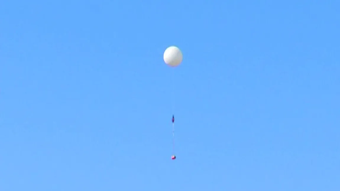 Un balon spaţial lansat la Buzău se va ridica la 40.000 de metri altitudine VIDEO
