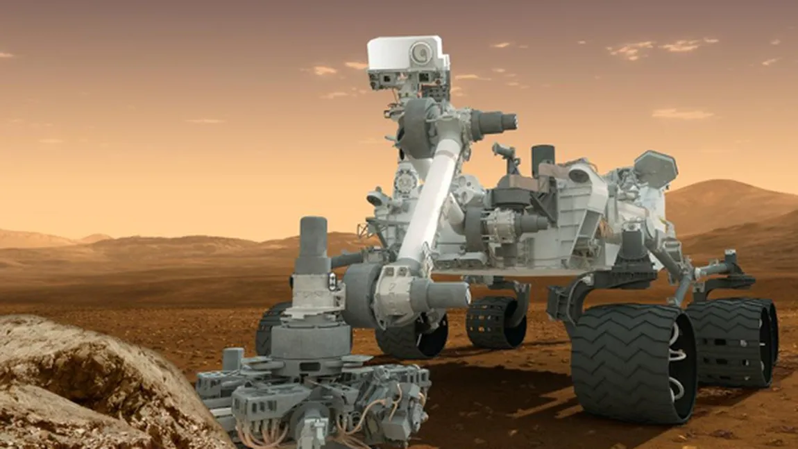 Robotul Curiosity a aterizat pe planeta Marte VIDEO