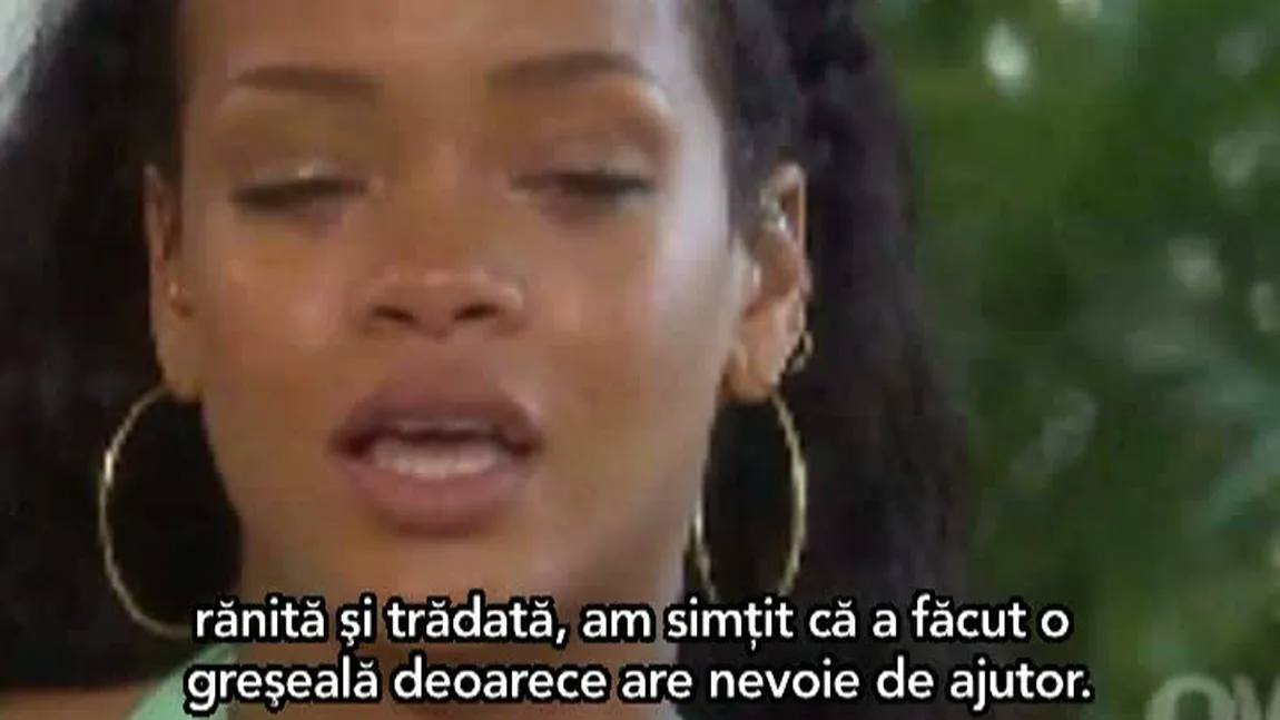 Rihanna, despre bătaia primită de la Chris Brown: M-am simţit trădată VIDEO