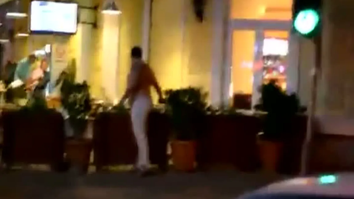 Un român a făcut un scandal-monstru în centrul Chişinăului VIDEO