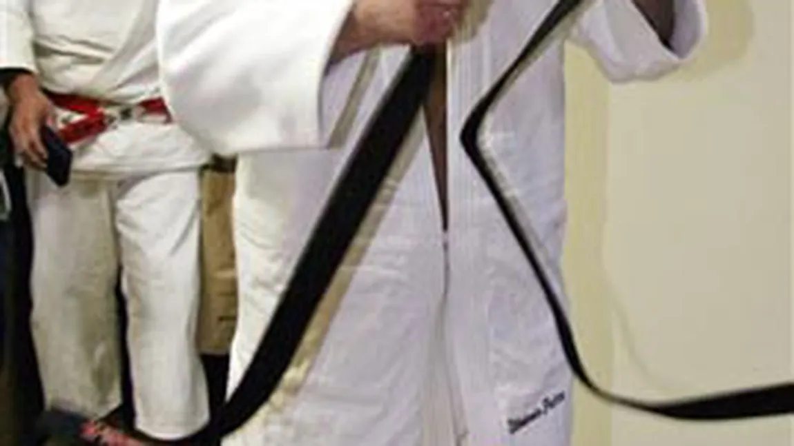 Vladimir Putin s-a dus la Olimpiadă ca să-şi încurajeze echipa de judo