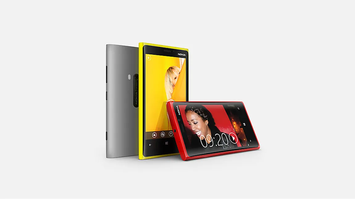 Nokia concurează iPhone: A prezentat două smartphone-uri Lumia cu soft Windows VIDEO