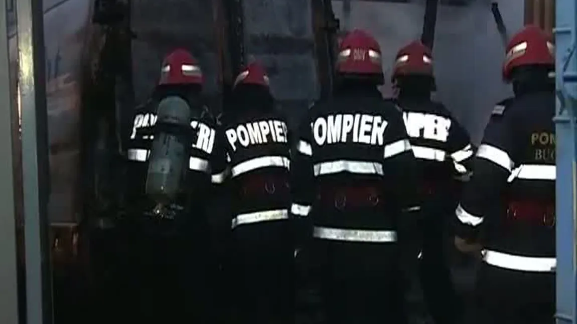 Incendiu la subsolul unui bloc din Drobeta Turnu Severin
