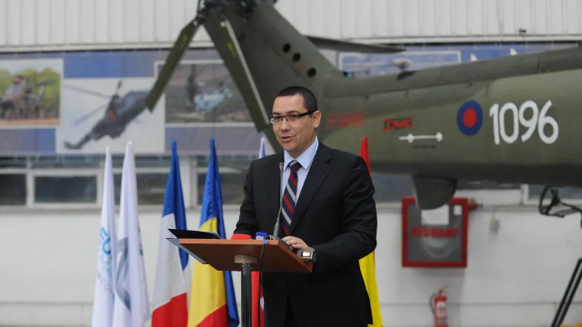 Ponta: Mi-aş fi dorit ca şi la Oltchim să fi avut un mare investitor din Rusia VIDEO