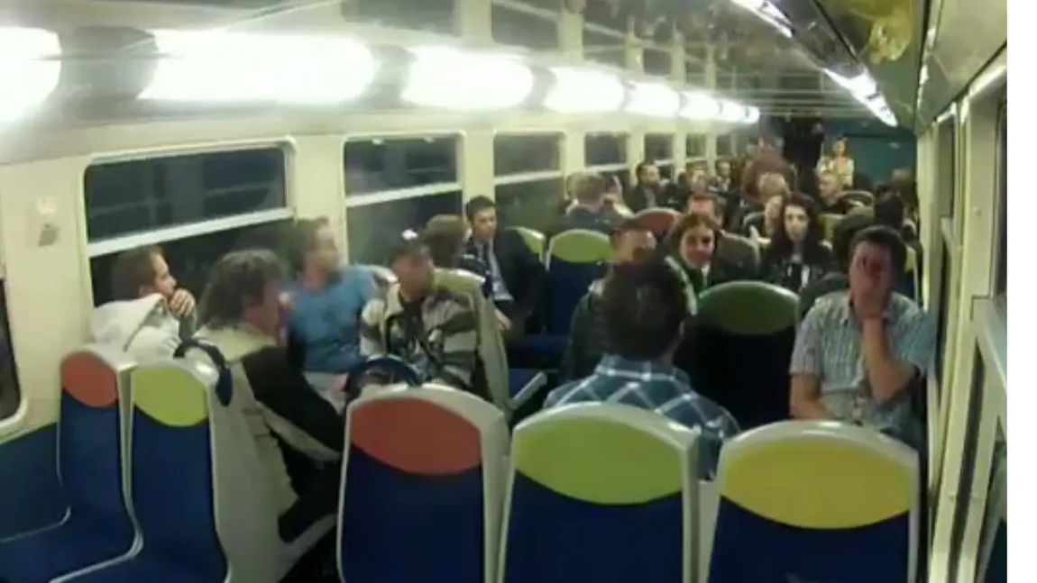 SUPRIZĂ INEDITĂ De ce au avut parte călătorii unui tren din Franţa VIDEO