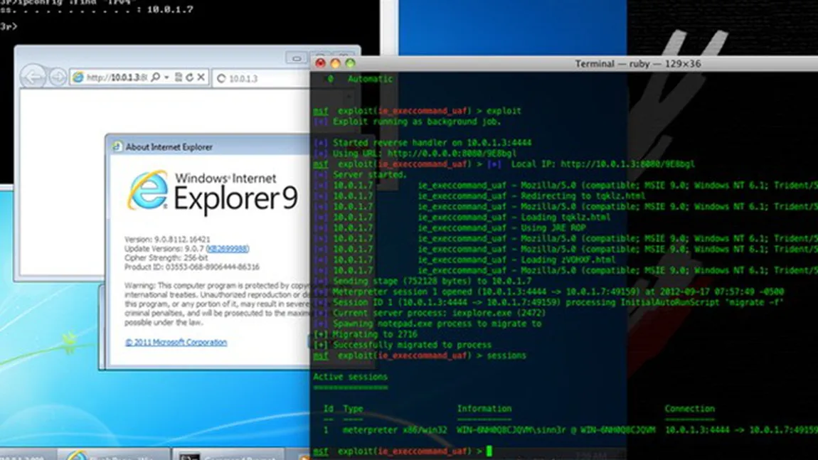 O nouă vulnerabilitate Internet Explorer pune în pericol milioane de PC-uri
