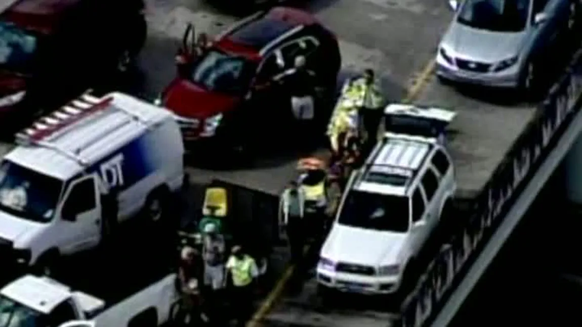 47 de maşini s-au ciocnit în lanţ pe o autostradă din statul american Florida VIDEO