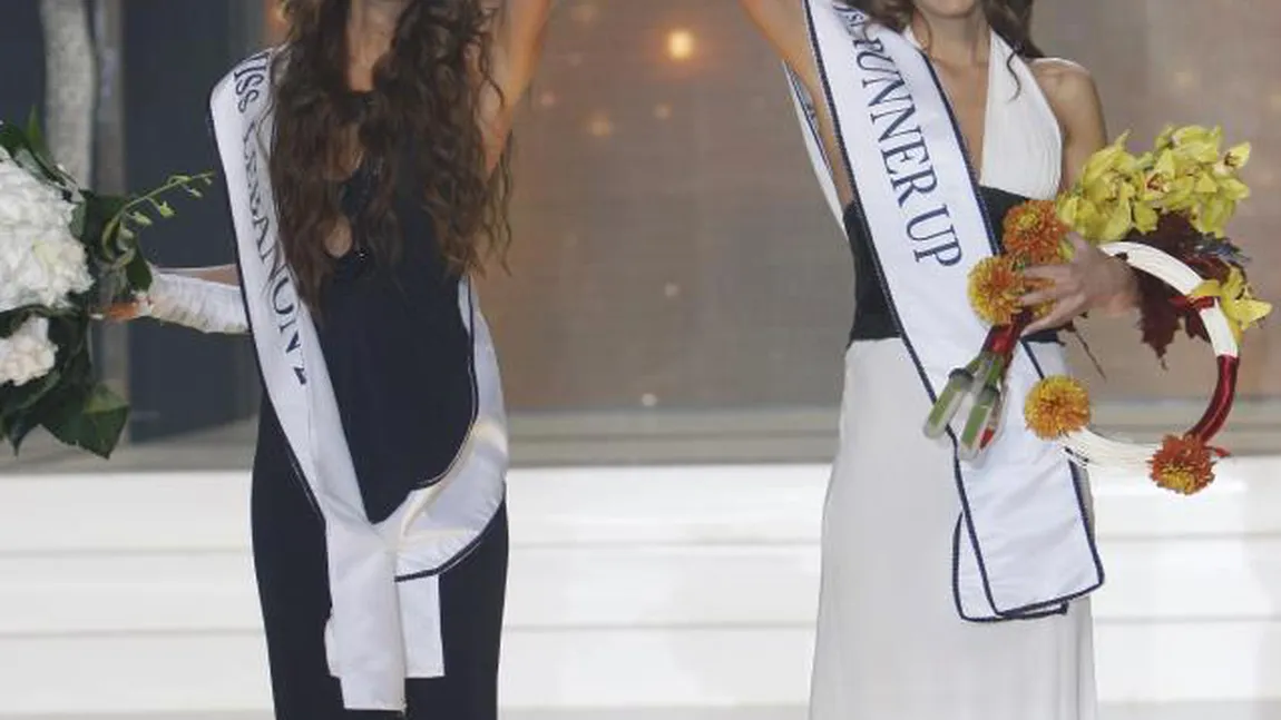 Alegere grea la Miss Liban: Câştigătoarea şi a doua clasată sunt surori gemene FOTO