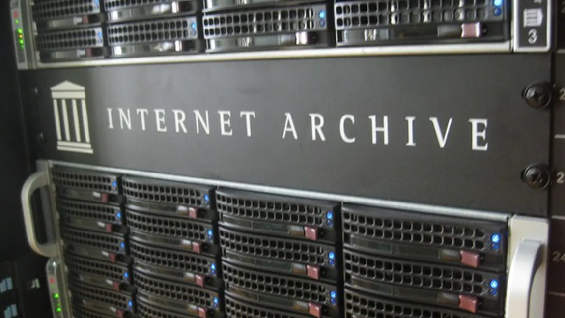 Arhiva Internetului a ajuns să ocupe foarte mult spaţiu
