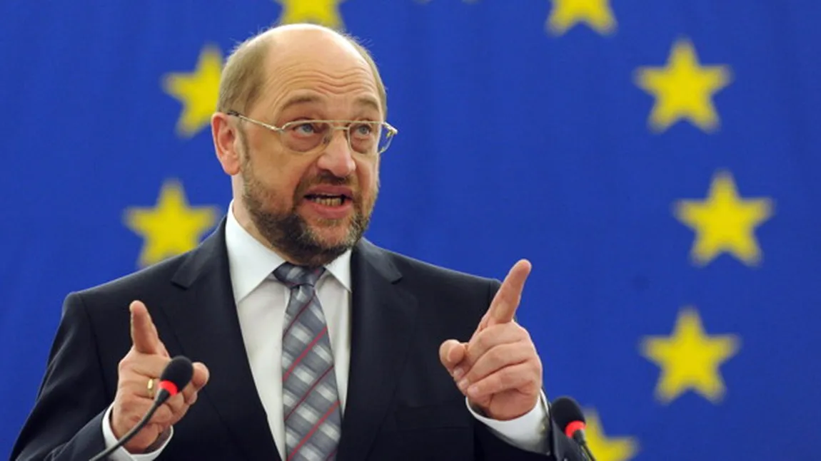 Preşedintele PE, Martin Schulz, se adresează Parlamentului României pe 31 octombrie