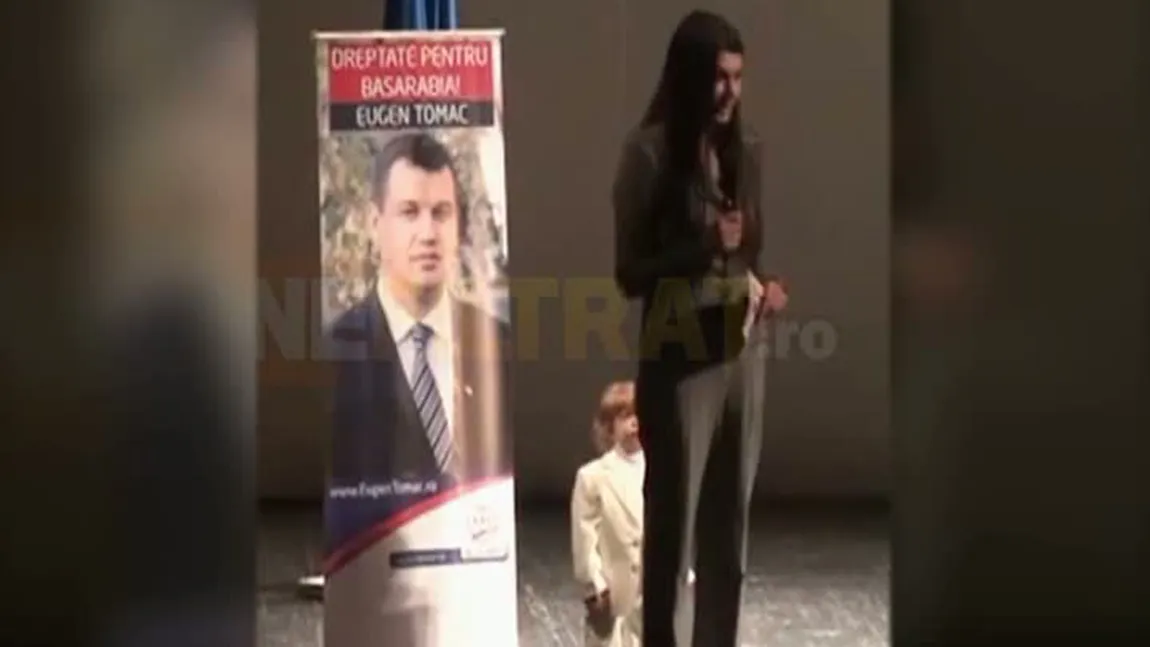 Discurs al Elenei Băsescu, sabotat de un copil VIDEO