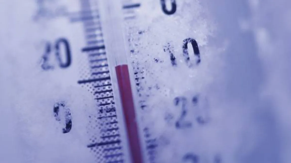 Cea mai scăzută temperatură din ţară: minus 10 grade Celsius la Miercurea Ciuc