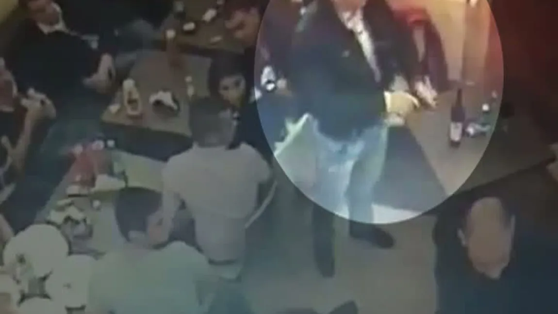 Imagini cutremurătoare de la scandalul cu împuşcături dintr-un fast-food doljean VIDEO