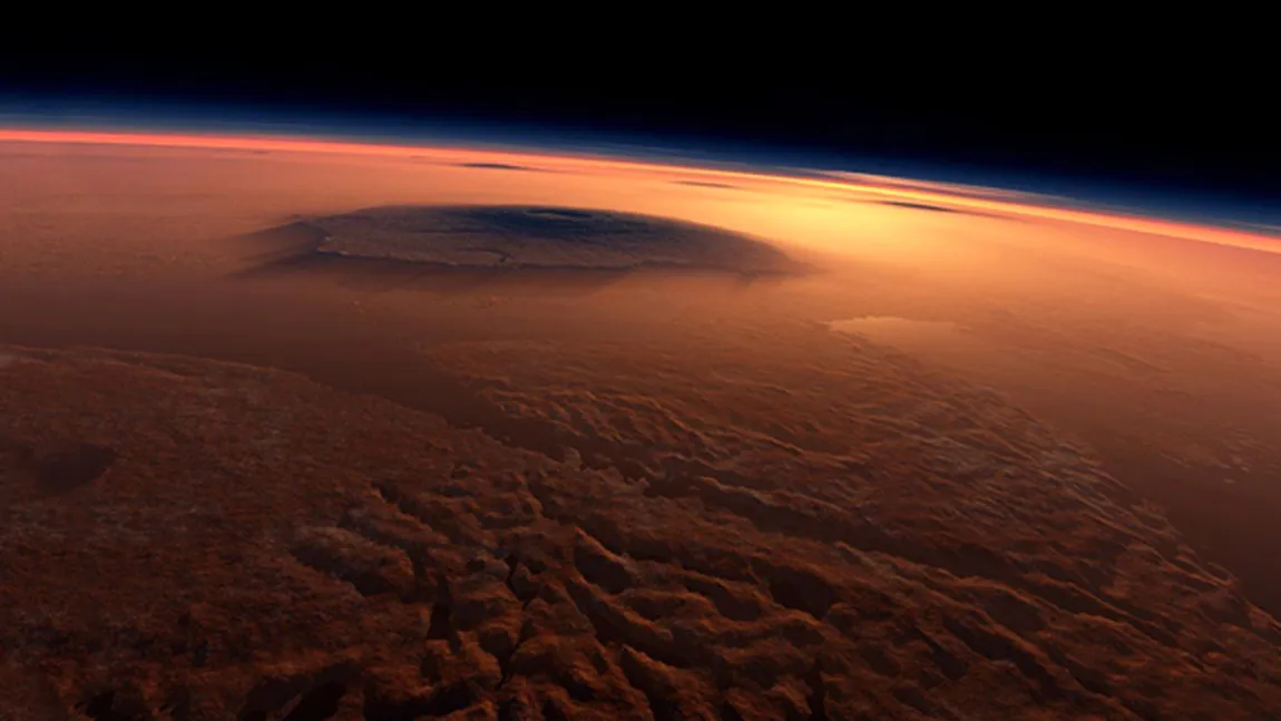 O uriaşă furtună de praf, generatoare de schimbări atmosferice, monitorizată de NASA pe Marte FOTO