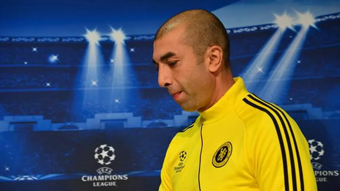 A câştigat Liga Campionilor, dar a fost demis. Roberto Di Matteo, dat afară de la Chelsea