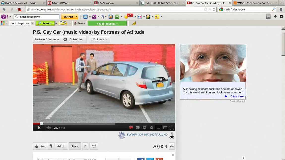 Gay Car, piesa compusă după o parcare catastrofală VIDEO