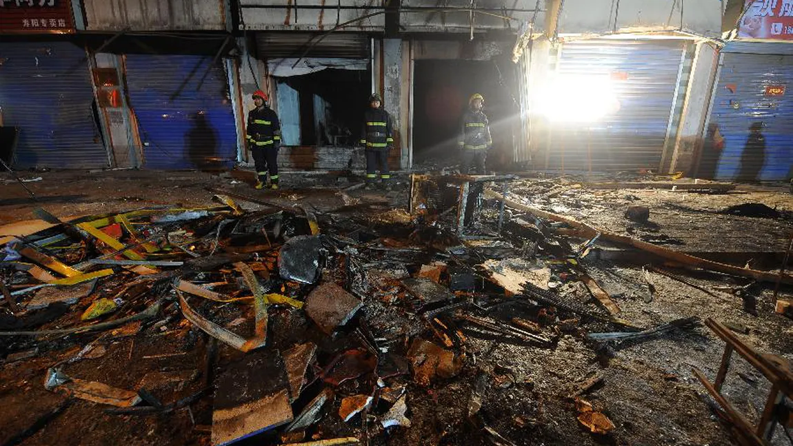 O explozie de gaz provoacă moartea a 14 persoane într-un restaurant din China