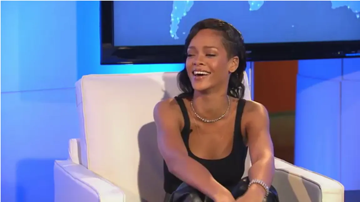 Rihanna, BEATĂ la o emisiune TV: Nici nu pot să mă gândesc, sunt prea beată