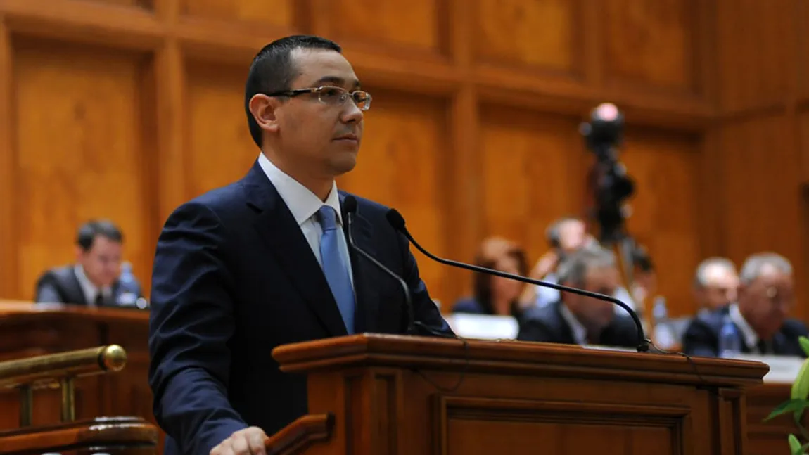 Ponta, în Parlament: Nimeni nu merge la Consiliu reprezentându-se doar pe sine