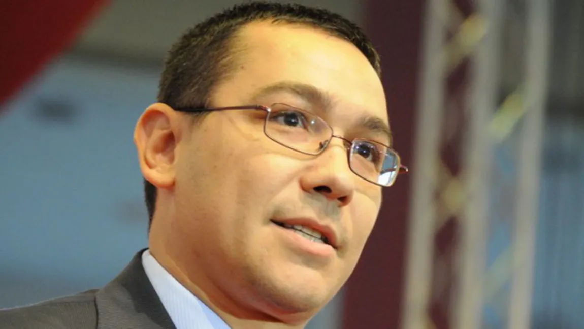 Ponta: PSD a acceptat cu greu ideea că nu va avea un candidat propriu la Preşedinţie