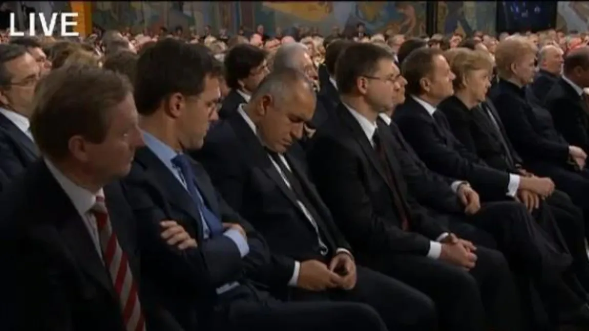 Scuza lui Borisov pentru SMS-ul de la Nobel: Muncesc foarte mult şi pot ajunge să fiu foarte obosit
