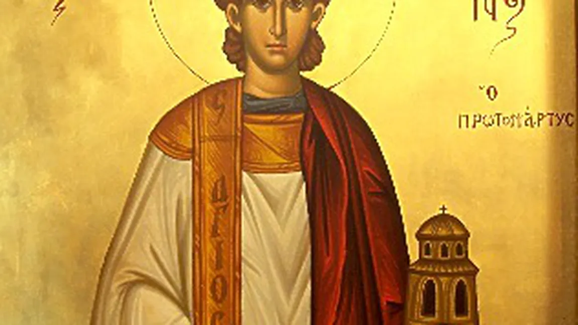 SFANTUL STEFAN, primul diacon si martir al Bisericii. TRADIŢII, OBICEIURI, SUPERSTIŢII