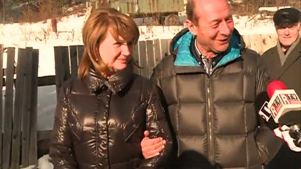 Imagini cu Traian Băsescu, care se relaxează la Covasna. Ce îşi doreşte preşedintele în 2013