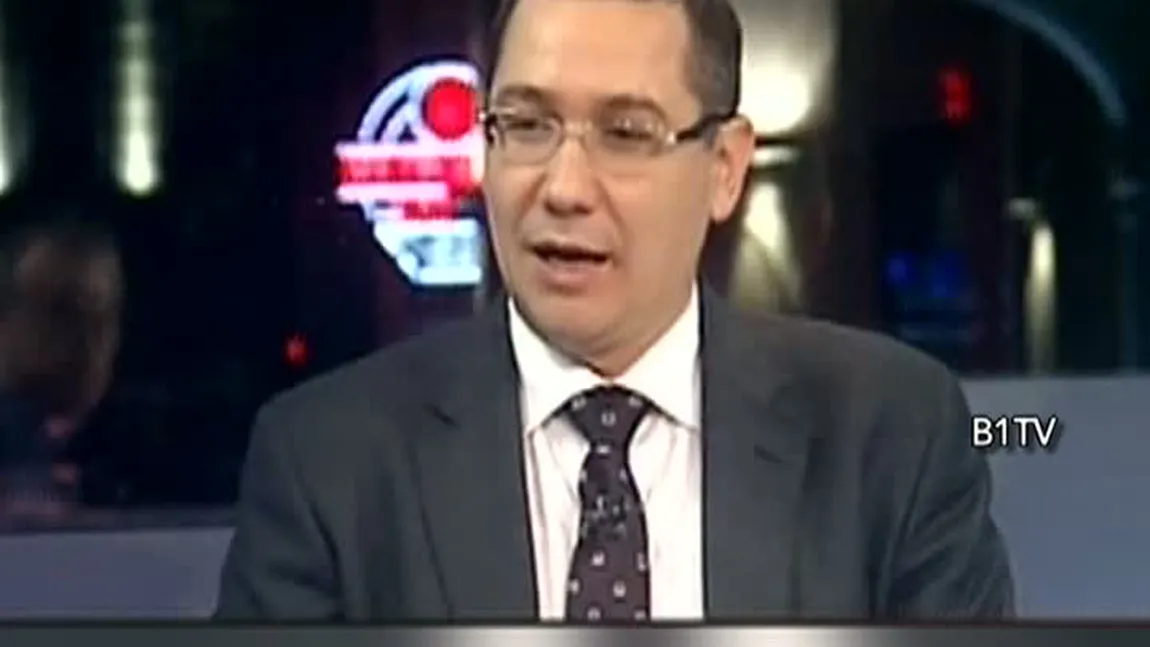 Victor Ponta: Dacă eu sunt pisic, atunci Dan Diaconescu e un şoricel VIDEO