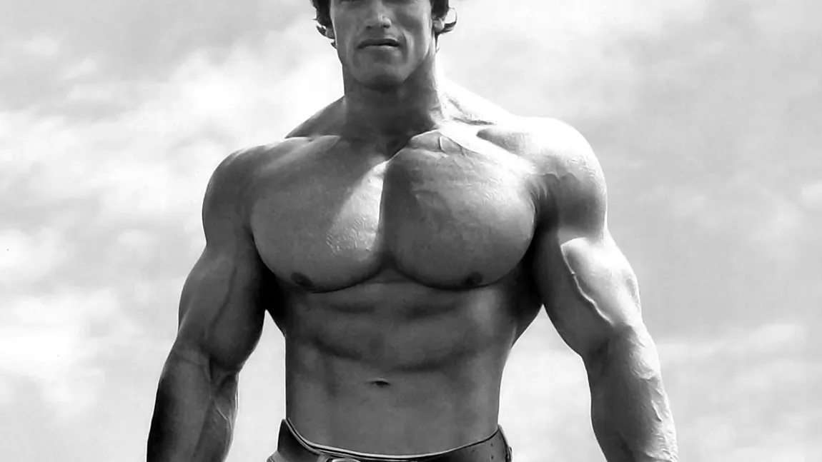 O fotografie picantă cu Schwarzenegger, găsită în arhivele 