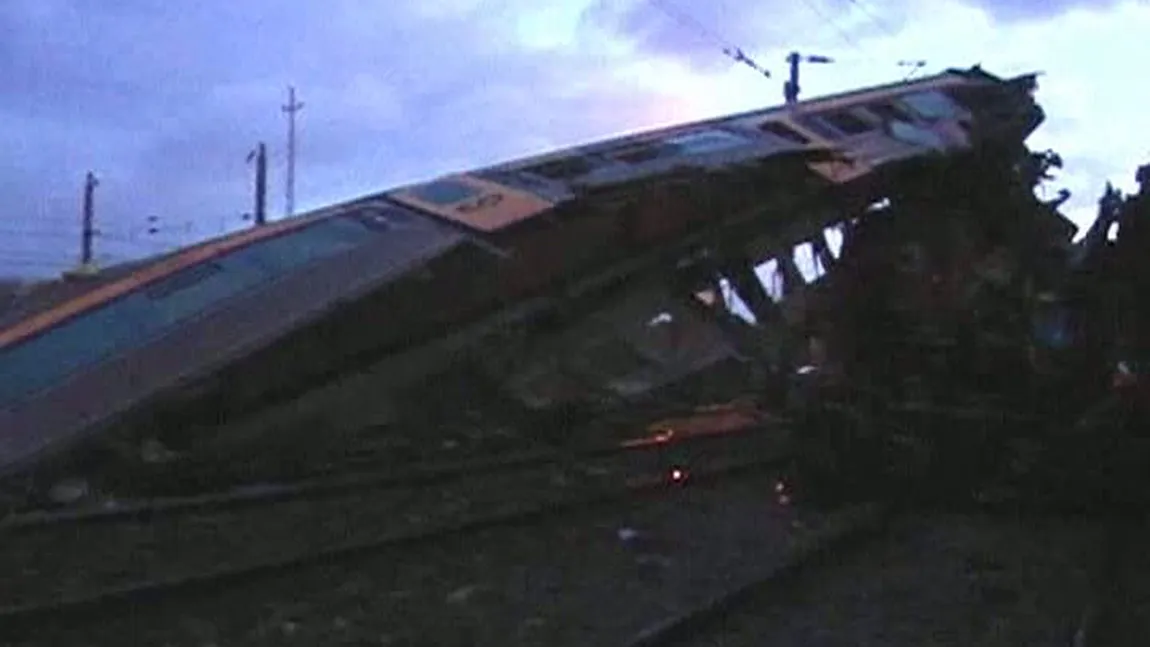 Coliziune între două trenuri de pasageri în Portugalia, soldată cu 15 răniţi  VIDEO