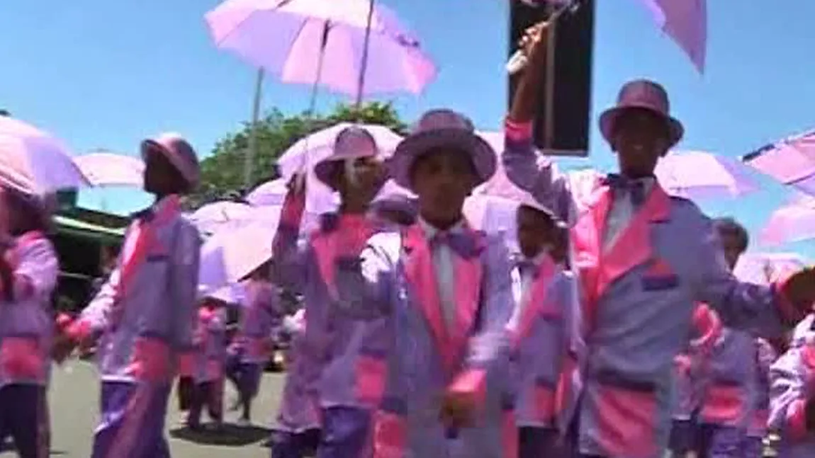 Carnaval spectaculos de Anul Nou în Africa de Sud VIDEO