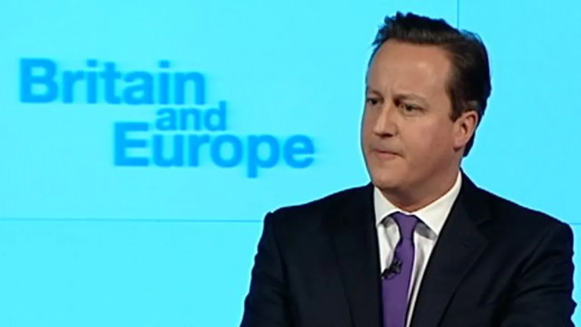 David Cameron iscă furtuna în Uniunea Europeană cu ieşirea Marii Britanii din comunitate