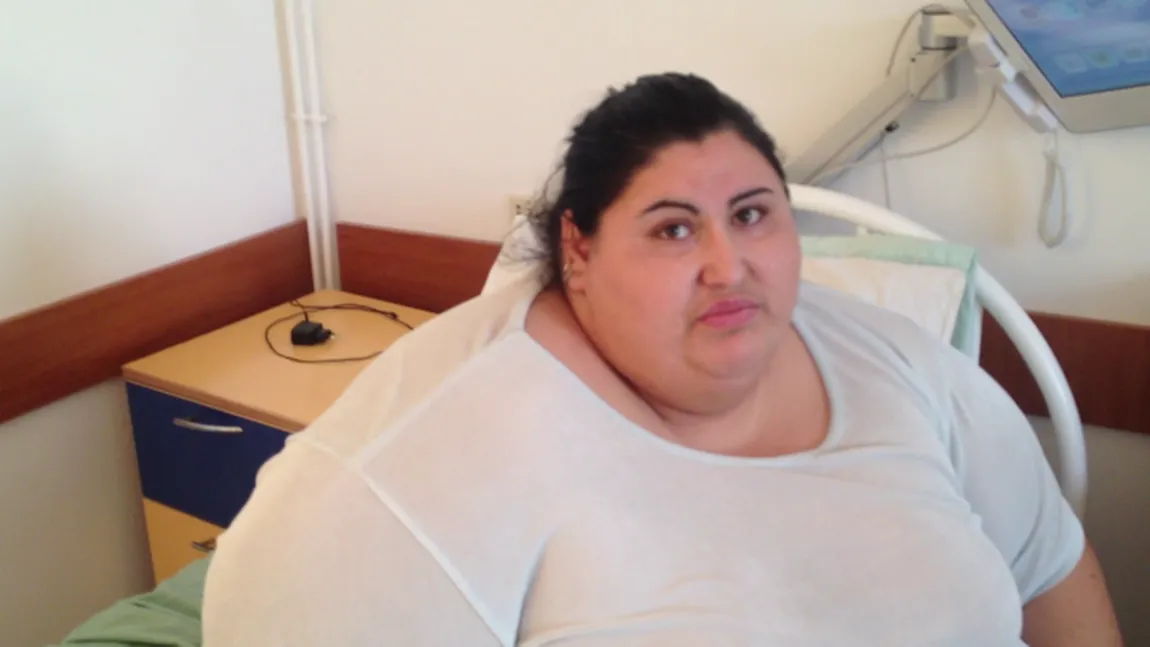 Cea mai grasă femeie din România, la doar 25 de ani: Povestea tristă a tinerei VIDEO