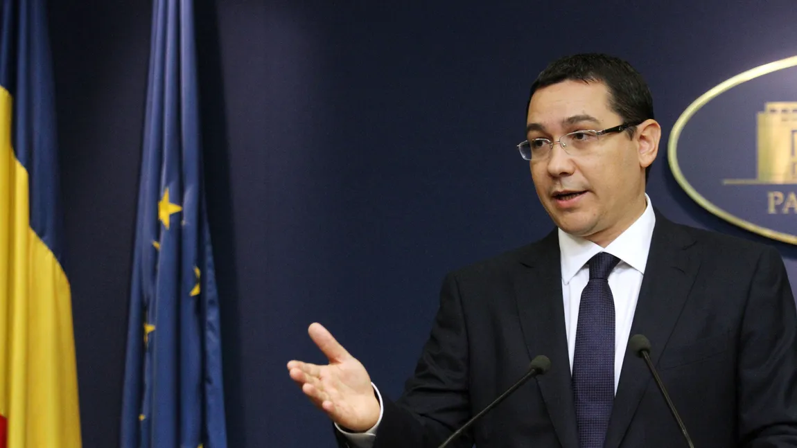 Ponta ameninţă cu demiterea conducerii CNADNR: Dacă se ţineau de petreceri îi dăm afară VIDEO