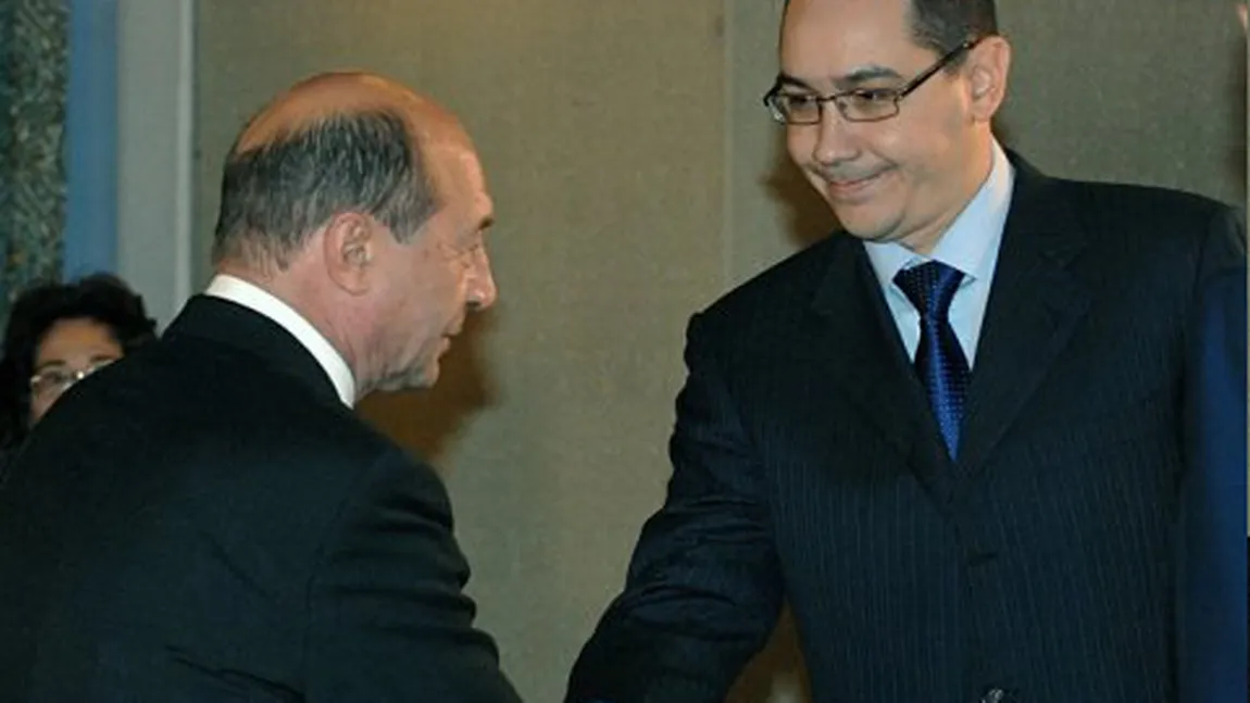 Băsescu a discutat vineri cu Ponta: Nu i-am declarat dragoste, nu mi-a declarat dragoste
