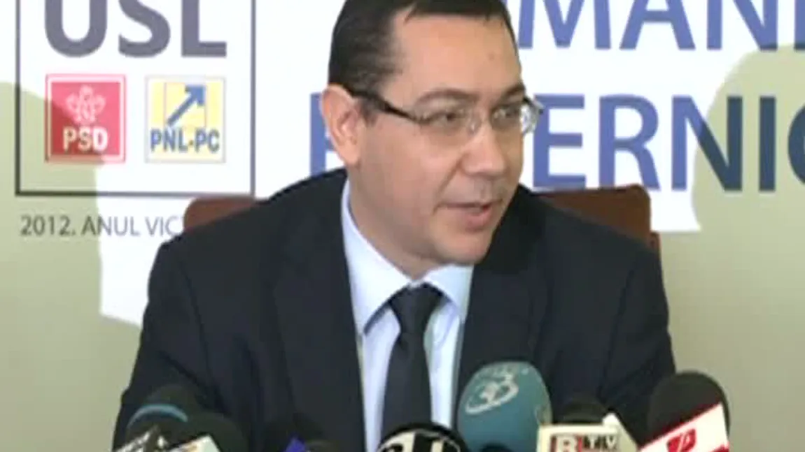 Victor Ponta, ironic: Îi vom aresta pe parlamentari pornind de la prezumţia de vinovăţie VIDEO