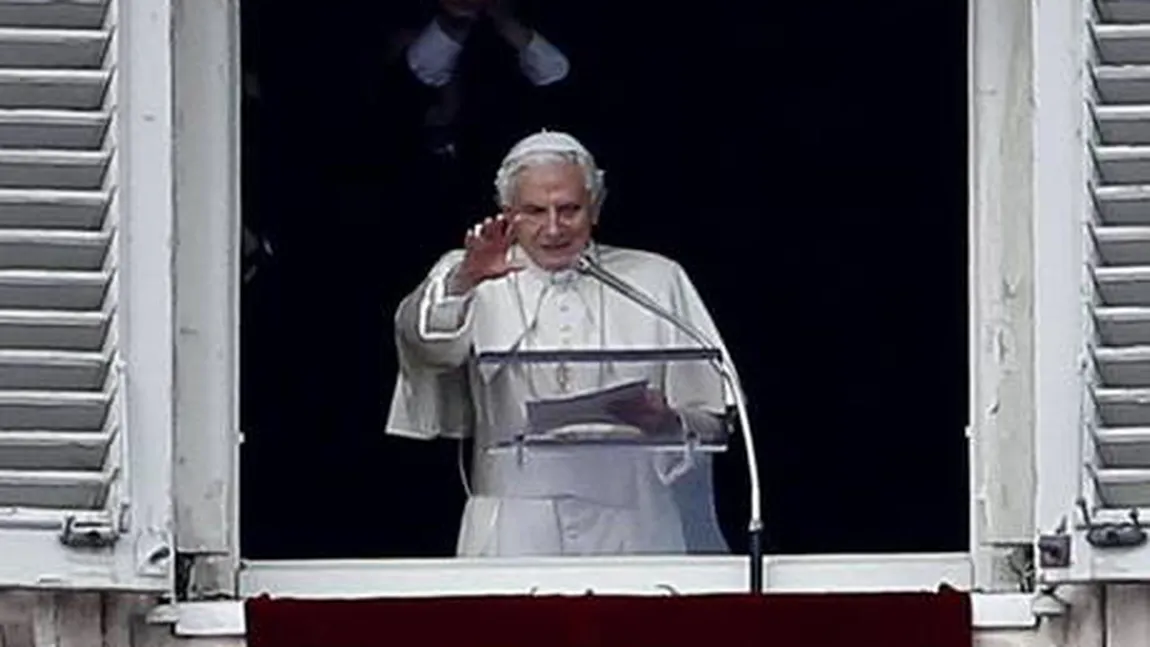 Benedict al XVI-lea, la ultima lui rugăciune Angelus: Dumnezeu mi-a cerut să mă dedic rugăciunii