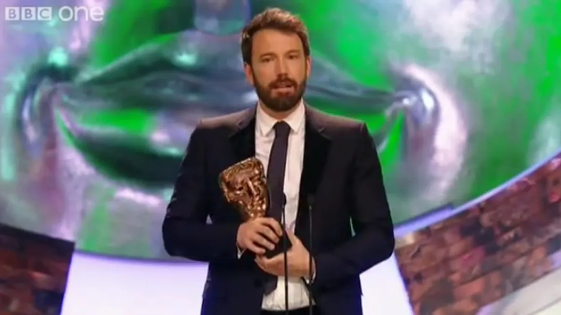 Ben Affleck, marele câştigător al Premiilor BAFTA 2013. 