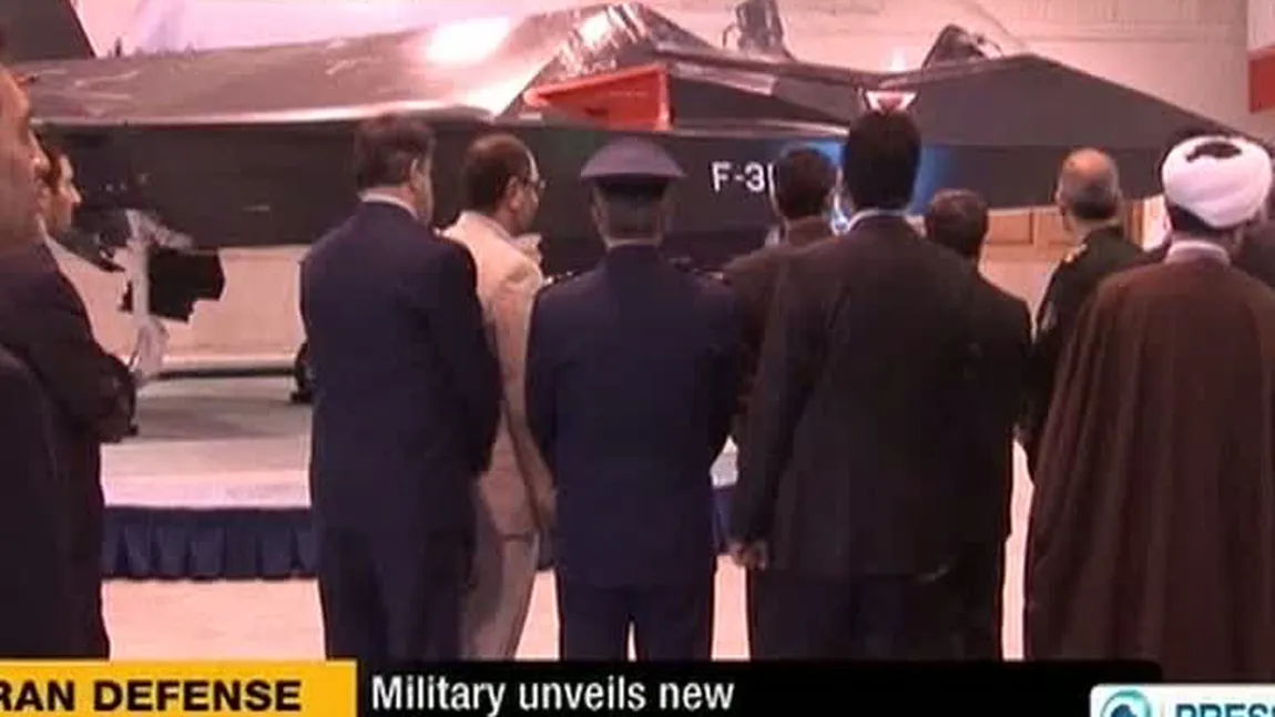 Iranul a produs cel mai puternic avion de luptă VIDEO