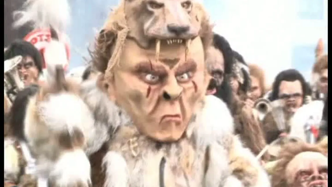 A început carnavalul măştilor urâte, în Elveţia VIDEO